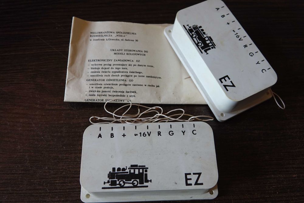 Kolejka PIKO układ sterowania do kolejek