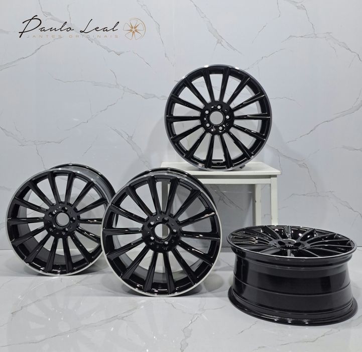 Jantes 19" LOOK Mercedes AMG new turbine C E W205 W206 W213 5x112