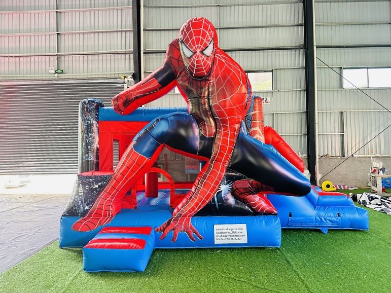 Aluguer de insufláveis  homem aranha