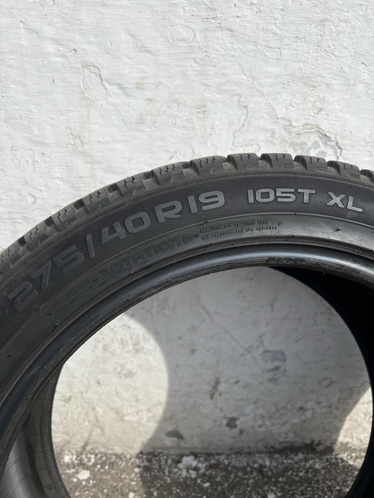 275/40 r19 245/45 r19 Nokian Hakkapelita 8 зима комплект