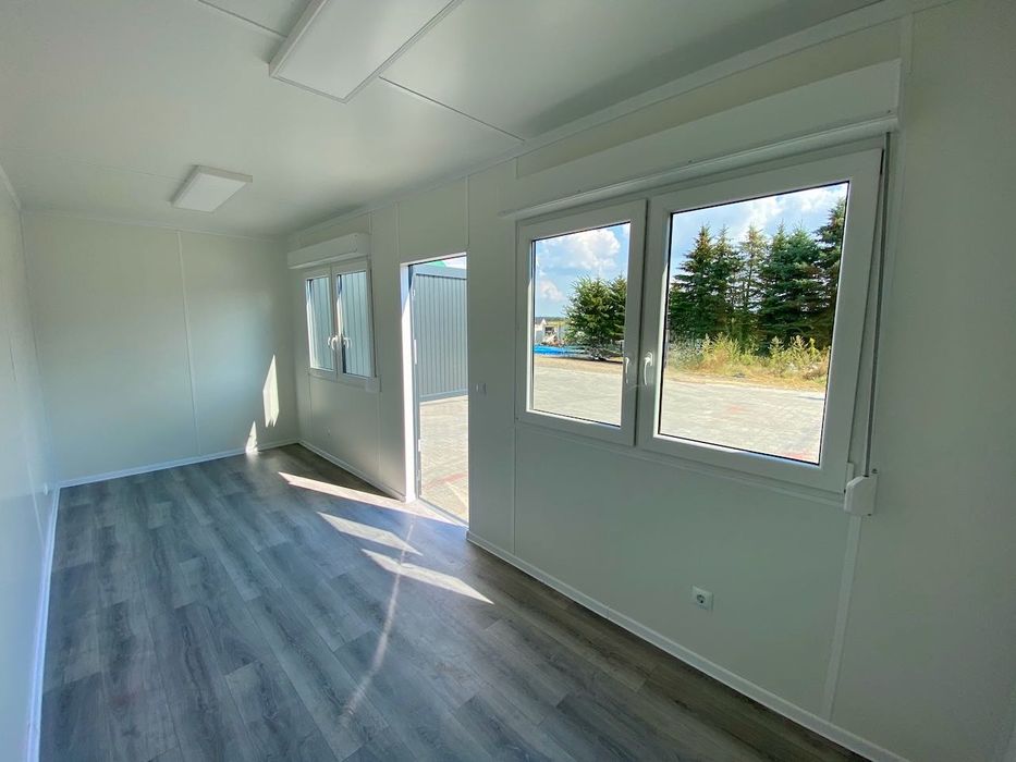 Kontener biurowy budowlany mieszkalny 6x2,5 - Produkcja na Zamówienie