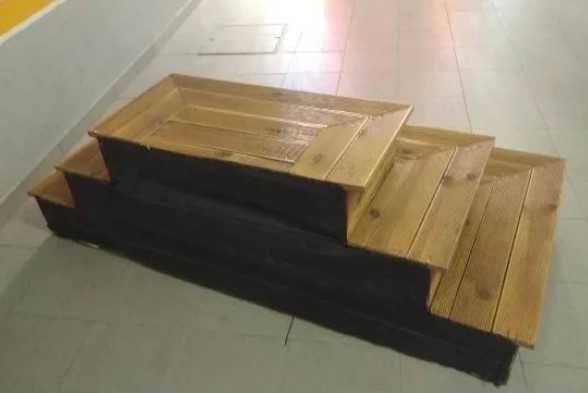 Escadas e Rampas em Madeira