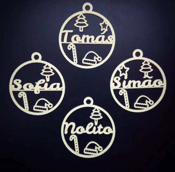 Bolas de Natal Personalizadas