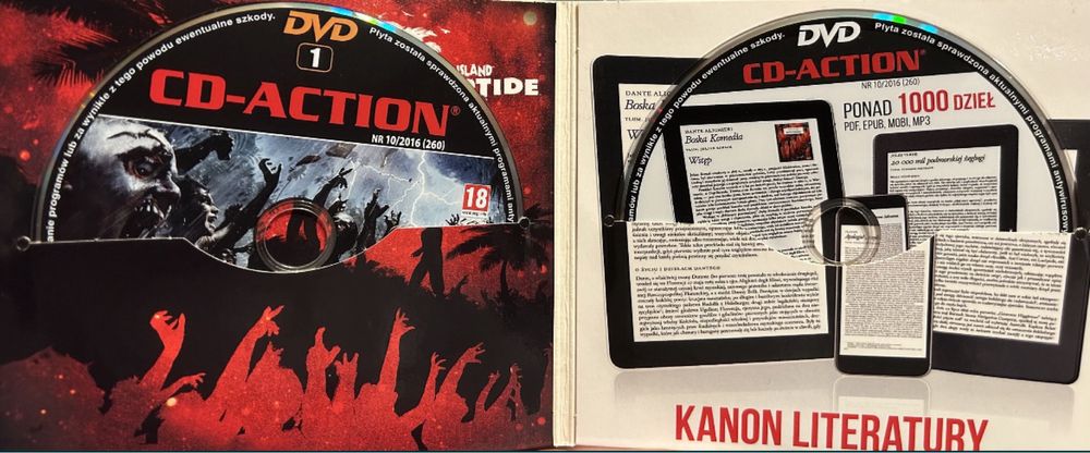 Gry CD-Action 2x DVD nr 260: Outlast, Litil Divil