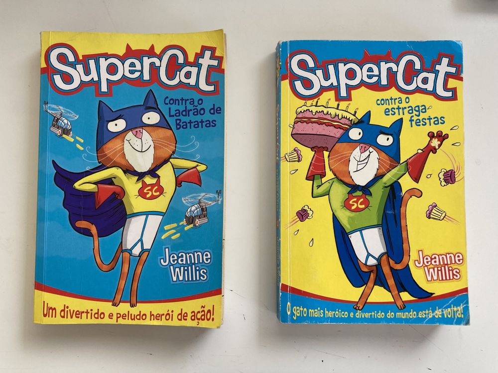 Livros SuperCat (1 e 2)