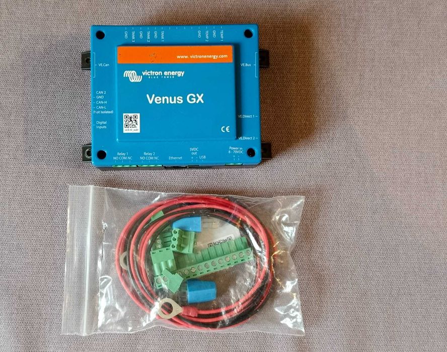 Victron Venus GX + komplet wtyczek – w pełni sprawny