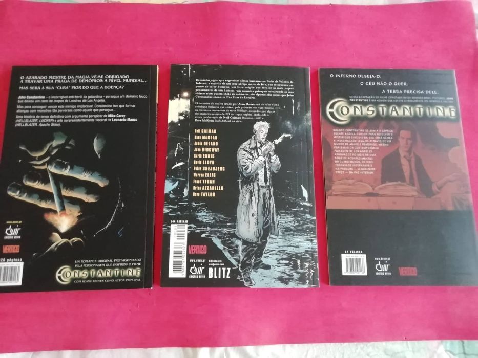 2x Livros John Constantine Hellblazer TP devir edito em PT novos