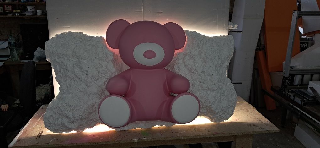 3D Вироби, Фігури, Букви, Логотипи, Вивіски Декор з пінопласту