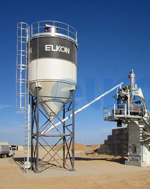 Modułowy Silos na cement o pojemności 75 ton (55 m³) + dostawą