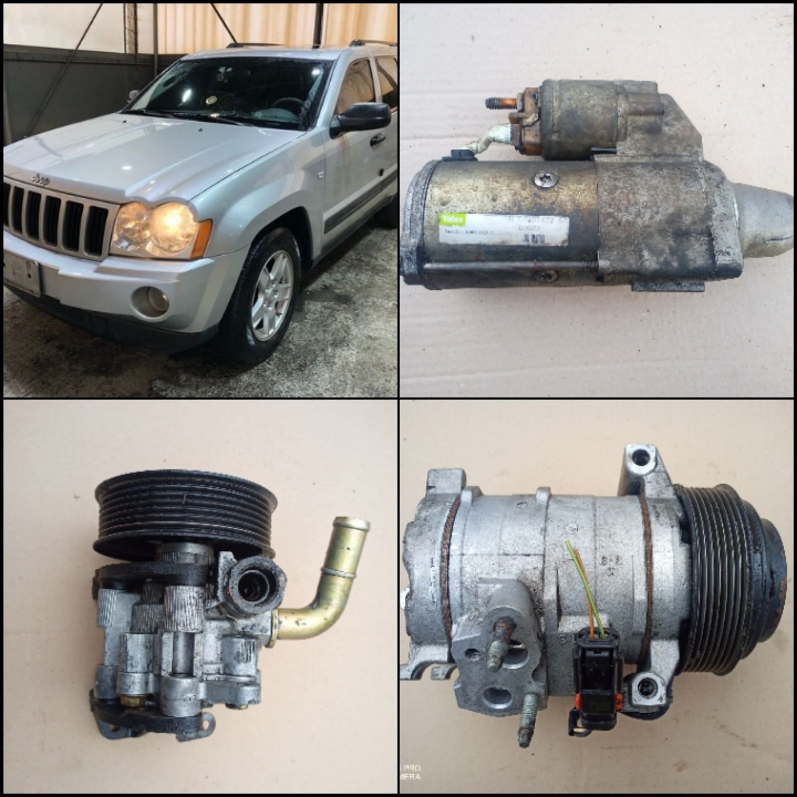 Розборка Jeep Grand Cherokee WK 3.0 crd 2005/2010 Насос Гура Стартер