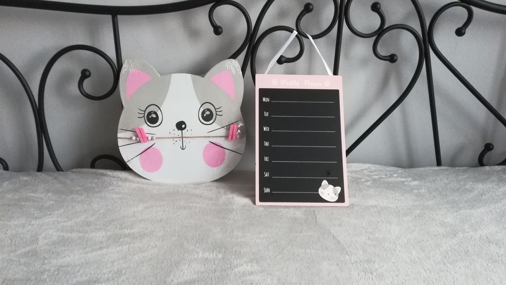 Nowa tablica memo kotek + weekly planner