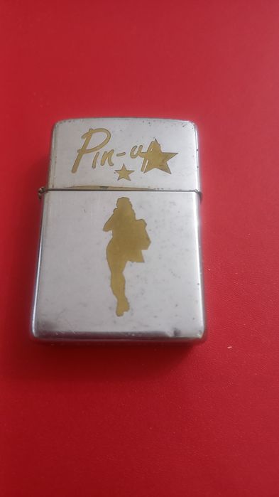 Isqueiro Zippo usado.