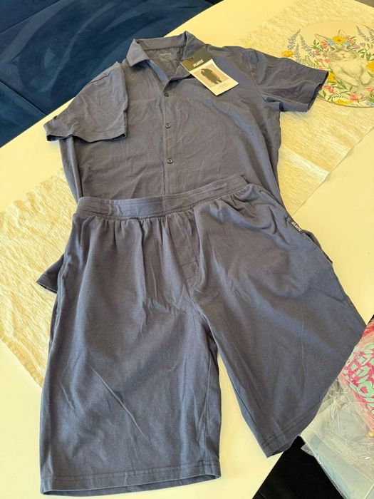 Piżama męska dwu częściowa