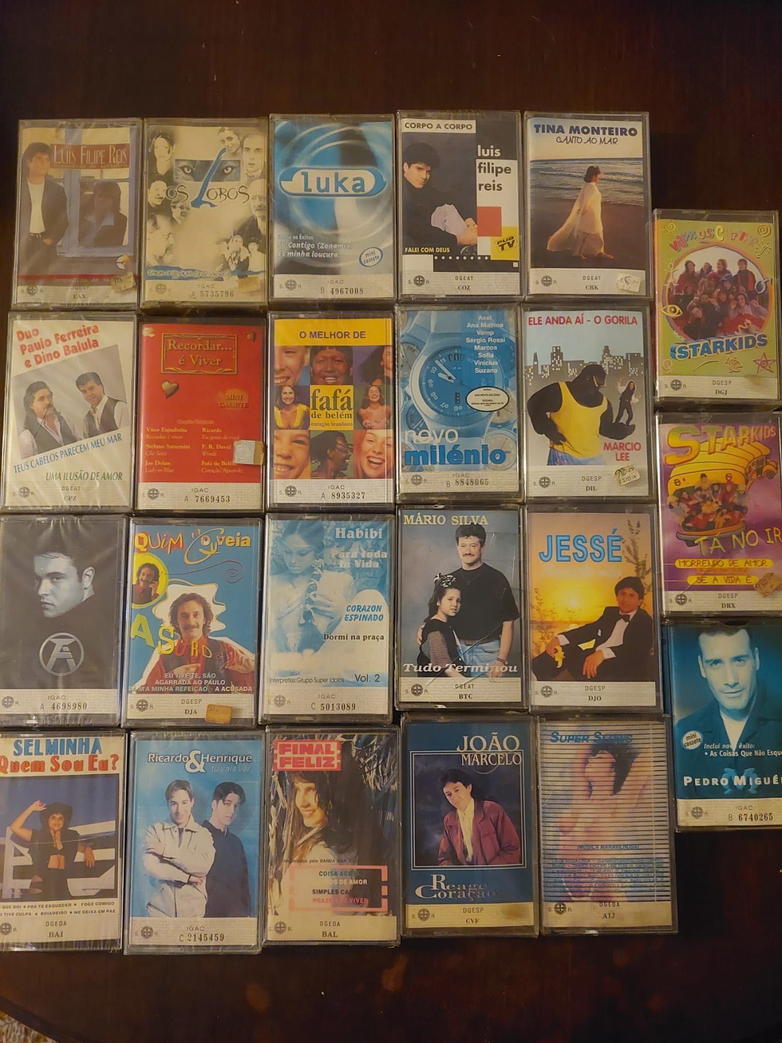 K7s Cassetes Música Popular Portuguesa coleccao