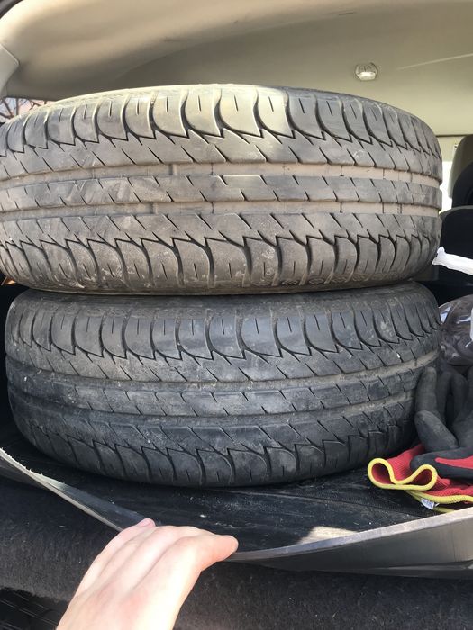 Продам диски з ризиною r16 Форд