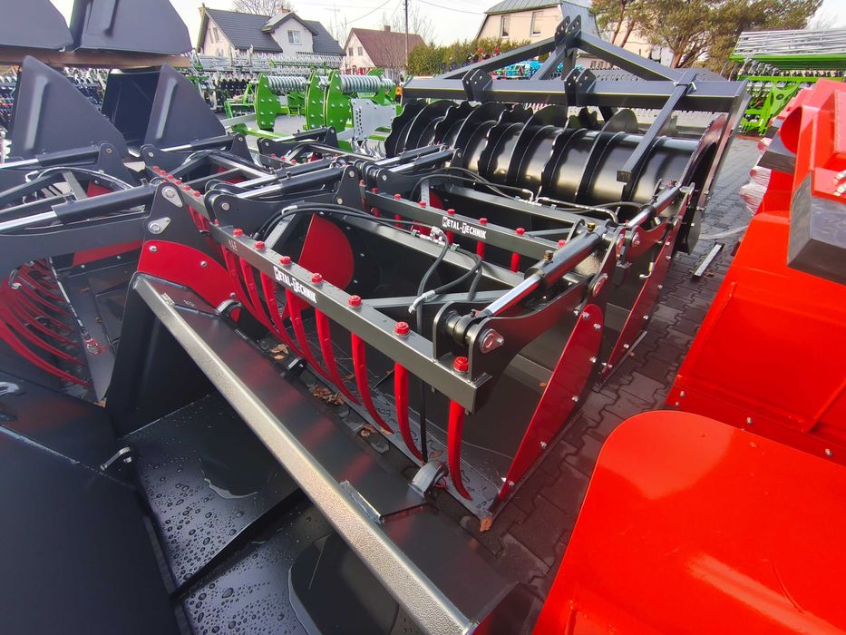 Łycho-krokodyl Metal-Technik zęby wkręcane | szerokość 140–240 cm