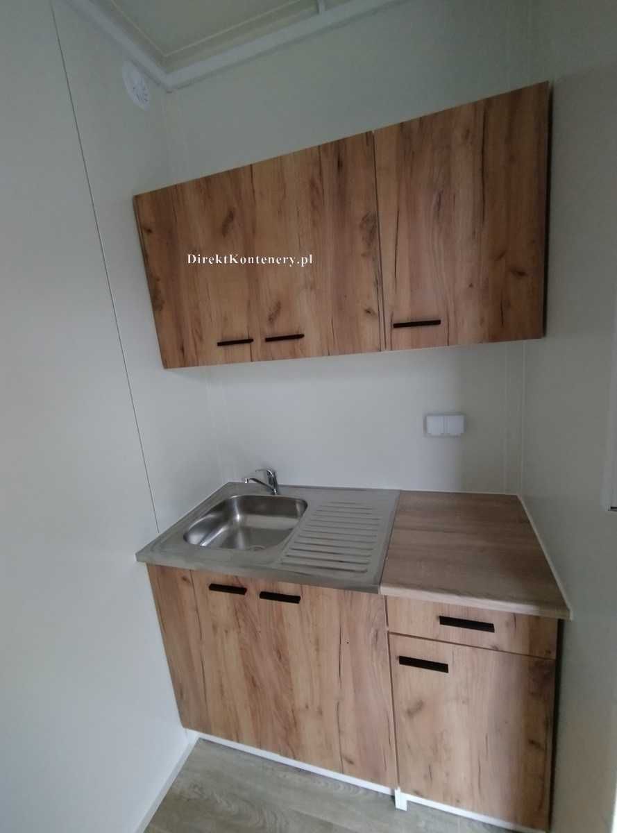 Kontener biurowy mobilny pawilon handlowy XL 7x3m WC+aneks Producent