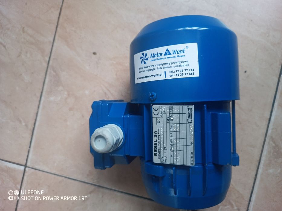 Silnik nowy 0.25 kw 2780 obr