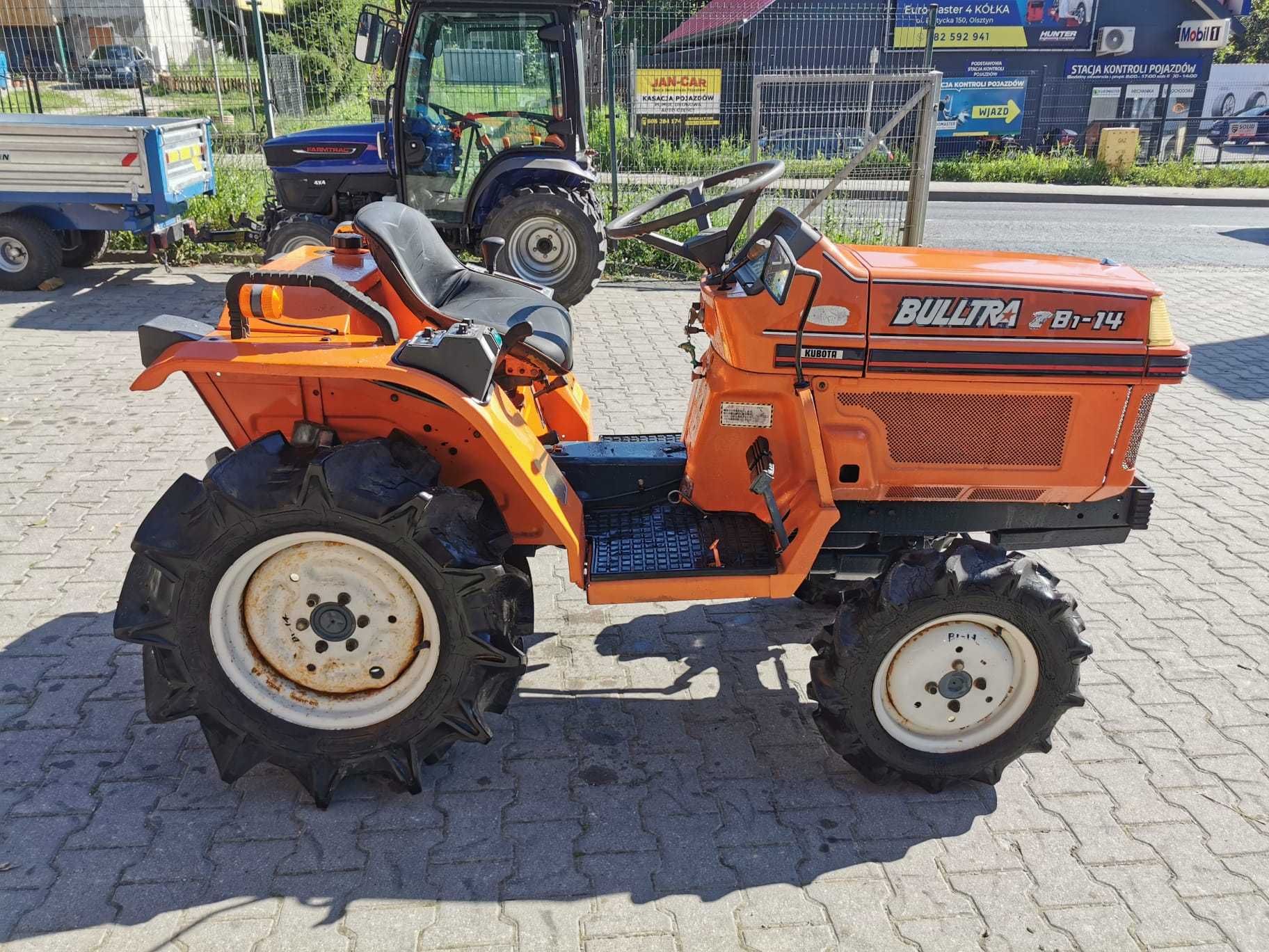 KUBOTA Bulltra B1-14 traktorek Japoński ZULBiT Olsztyn