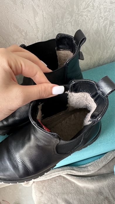 Челси Ботінки Santini жіночі, натуральна шкіра