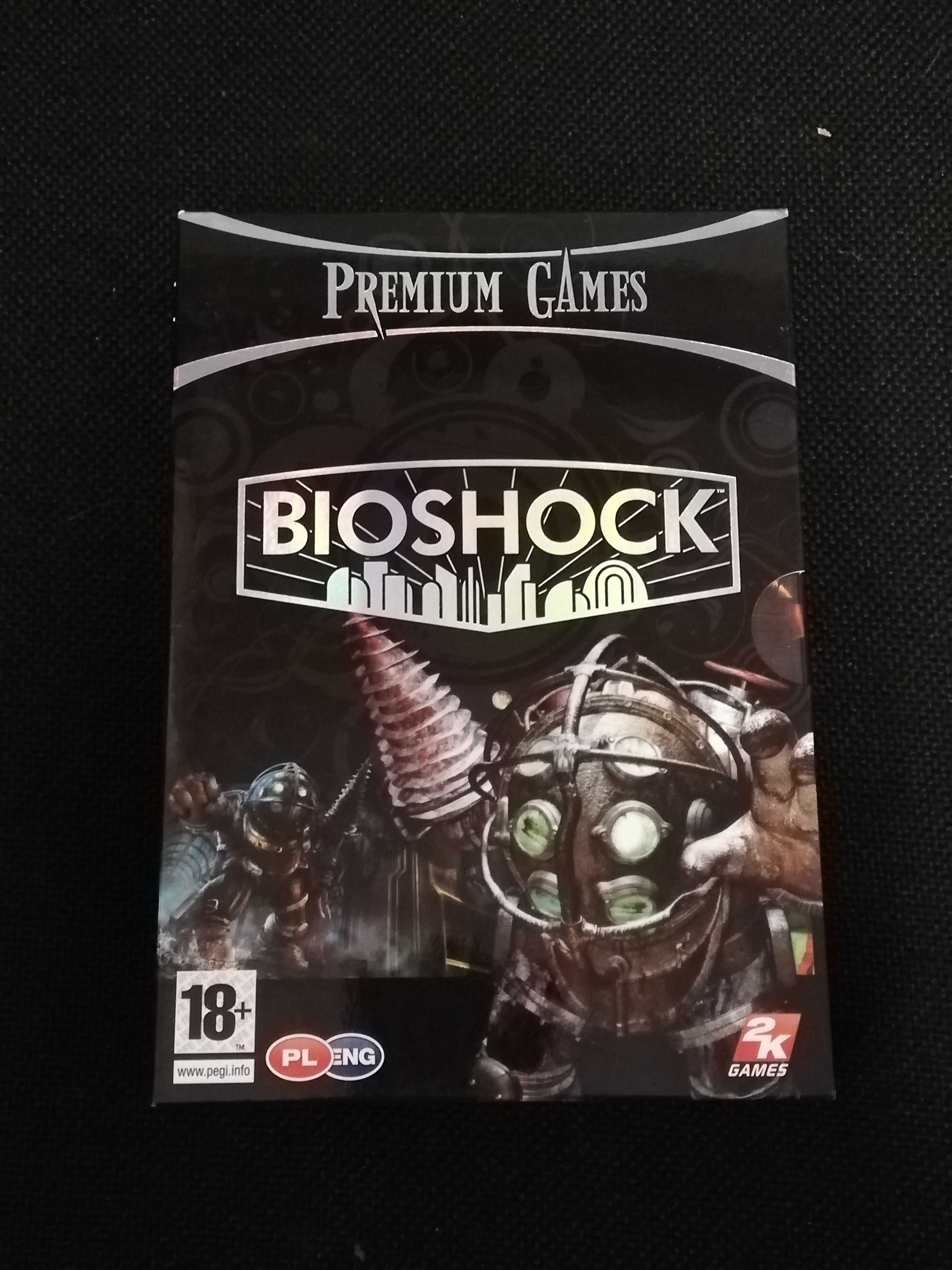 Pudełko z gry Bioshock na Komputer PC Premium Games