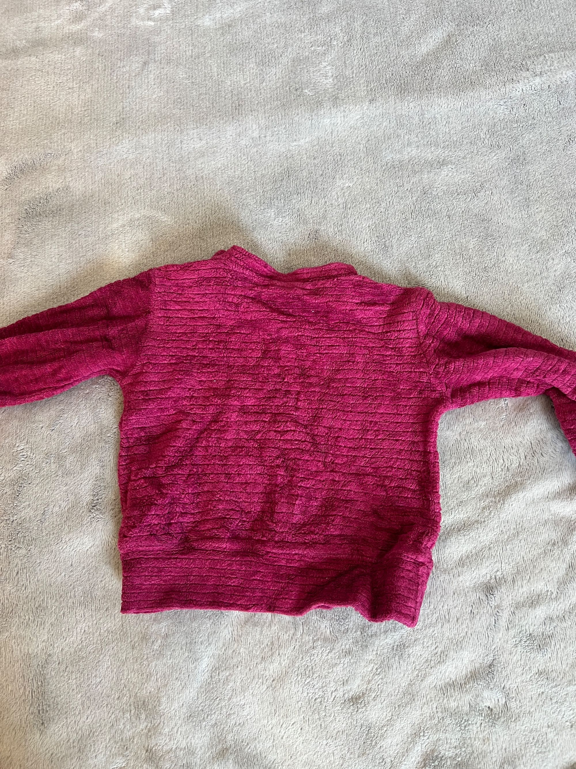 Bluza / sweter dziecięcy bordowy