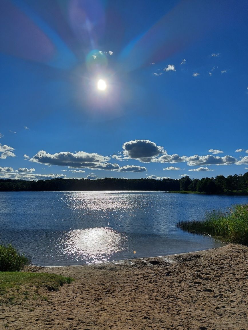 Wolne terminy Mazury ogrzewany dom nad Wersminią, gorąca balia, sauna