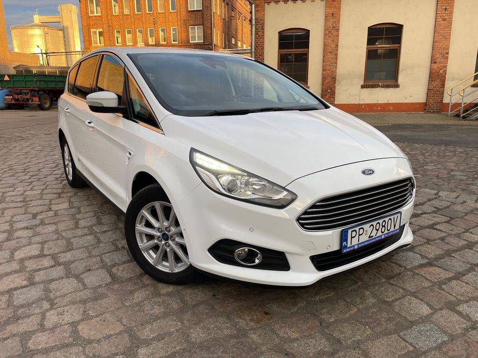 Ford S-Max Webasto*Blis*Titanium*Automat*Grzane Folele/Szyba*Bezwypadkowy