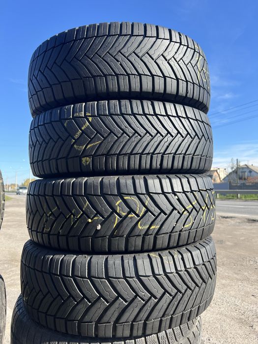 Шини 215/65/16с michelin;23рік‼️;7-8мм‼️;; резина склад R16 цешка