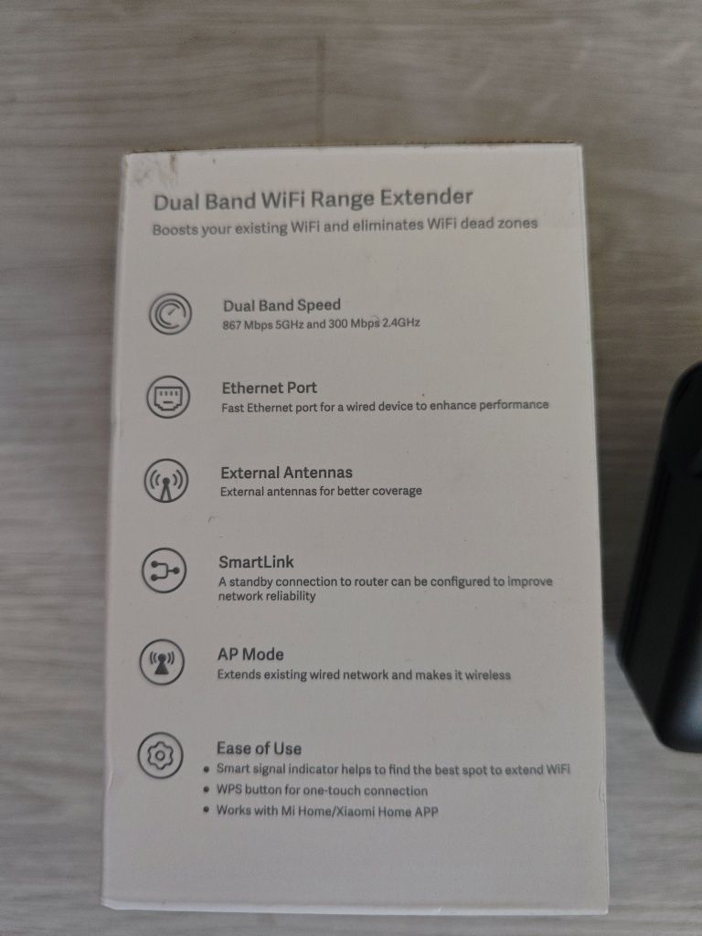 Repetidor Xiaomi Mi WiFi Range Extender AC1200