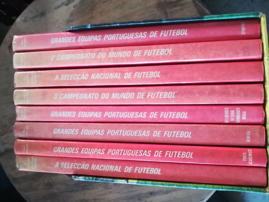 Conjunto livros futebol