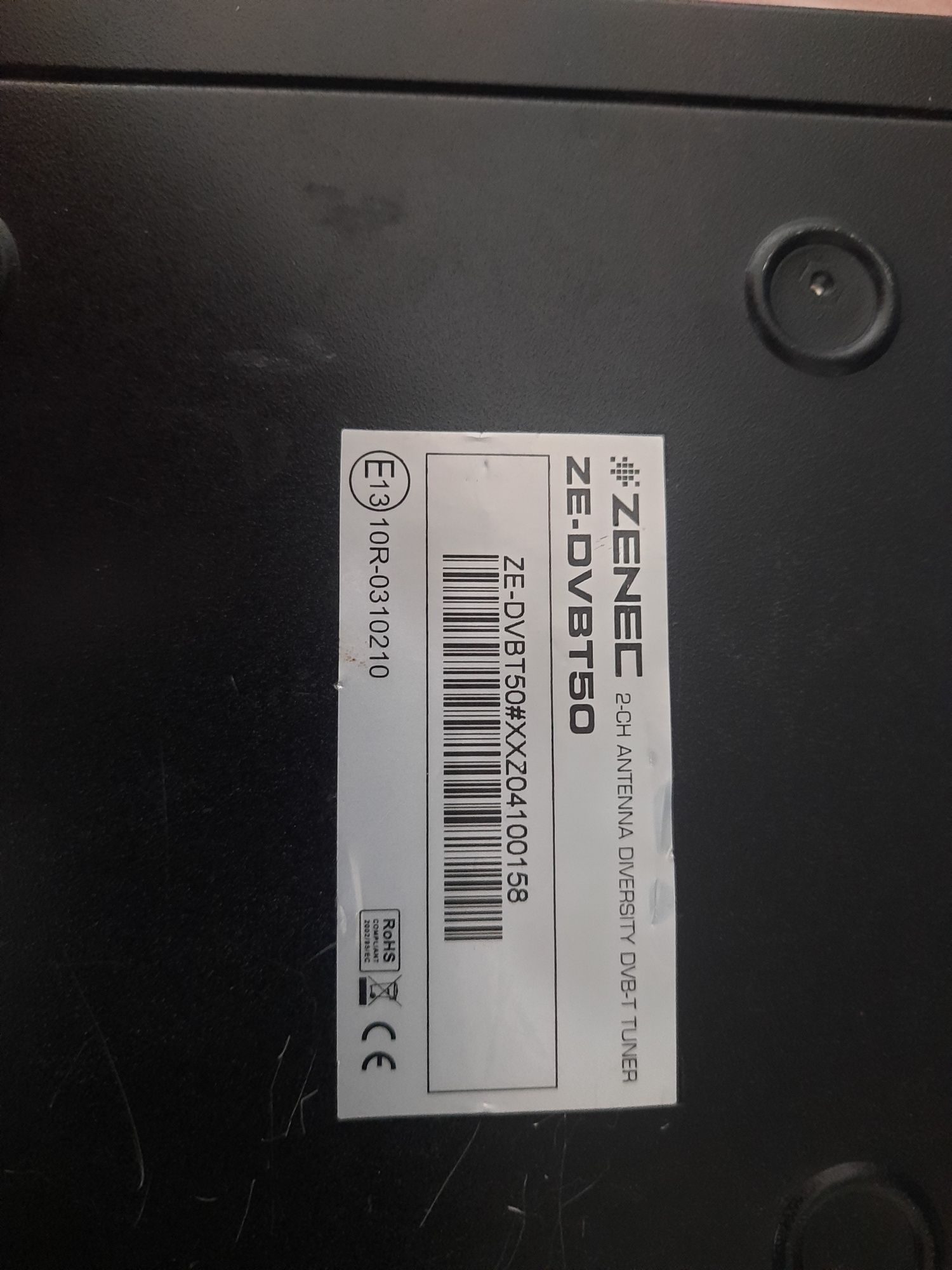 ZENEC ZE-DVBT50 2-kanałowy tuner DVB-T
