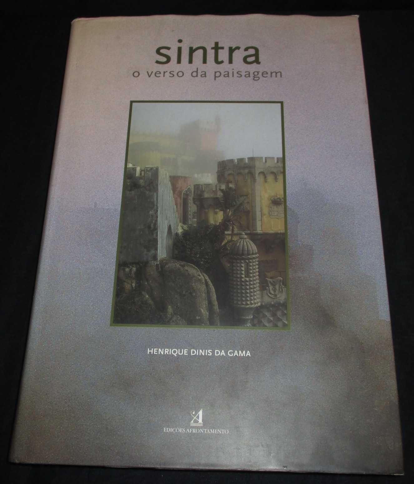 Livro Sintra o verso da paisagem Henrique Dinis da Gama