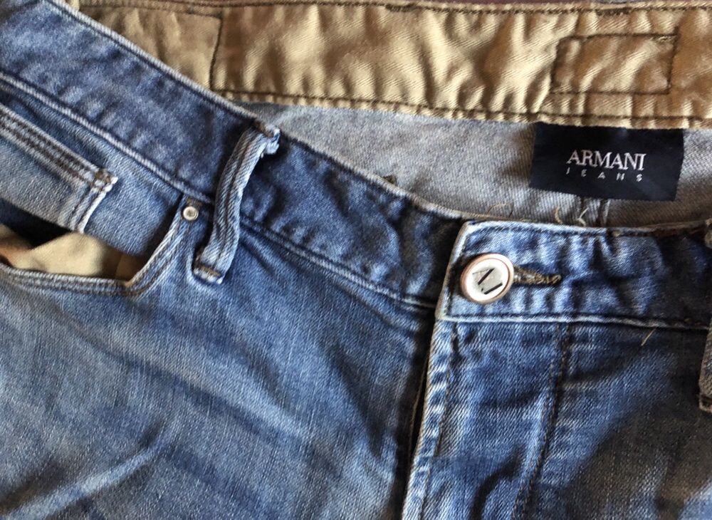 Spodnie jeansy męskie Armani Jeans 36/34