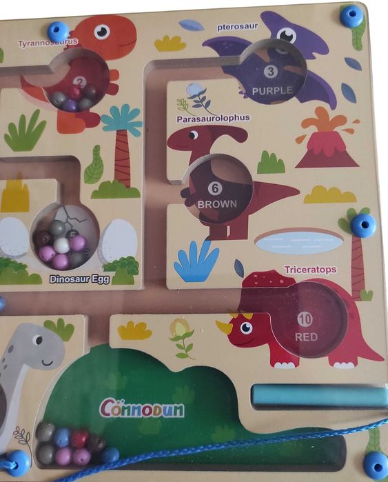 Tablica Magnetyczna Gra edukacyjna Labirynt Montessori Dla Dzieci