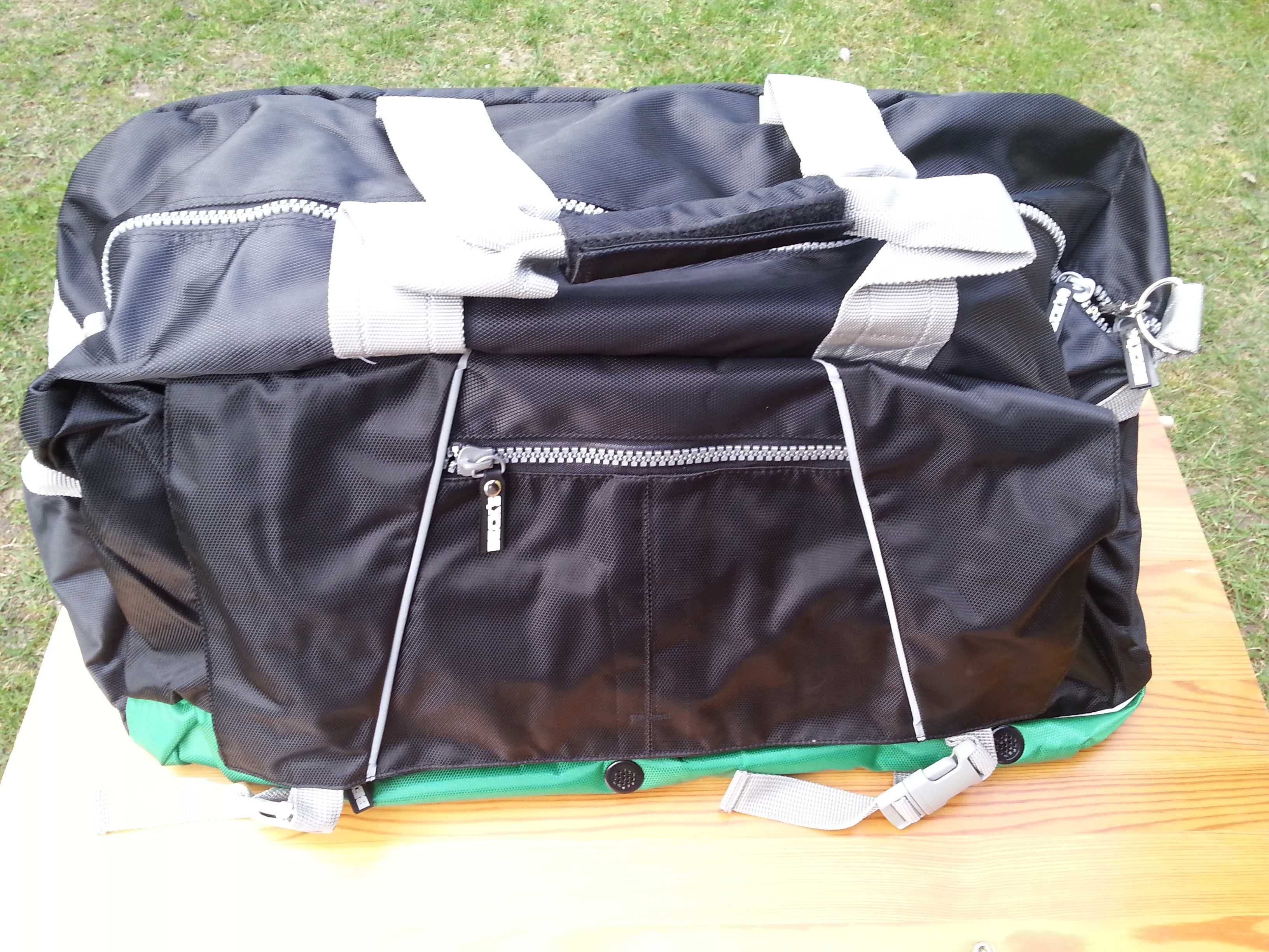 Nowa pojemna duża torba podróżna na ramię - 60 litrów