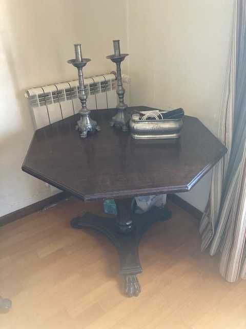 Mesa Hexagonal Madeira