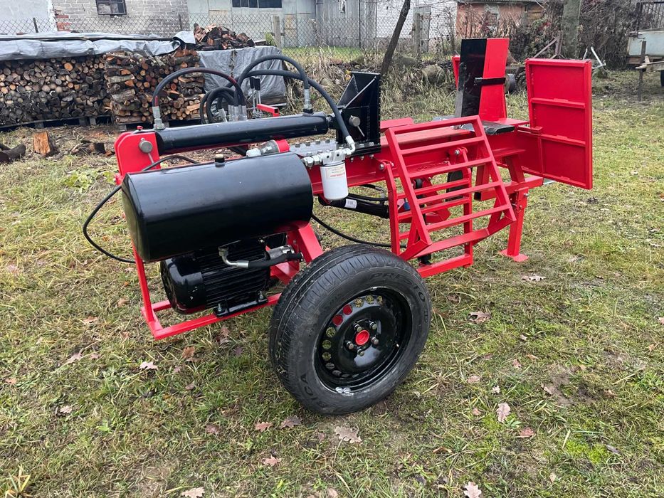 Łuparka hydrauliczna do drewna elektryczna 15t 7,5kW