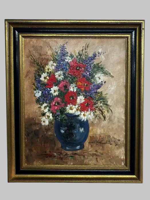 Картина - квіти, квітковий натюрморт