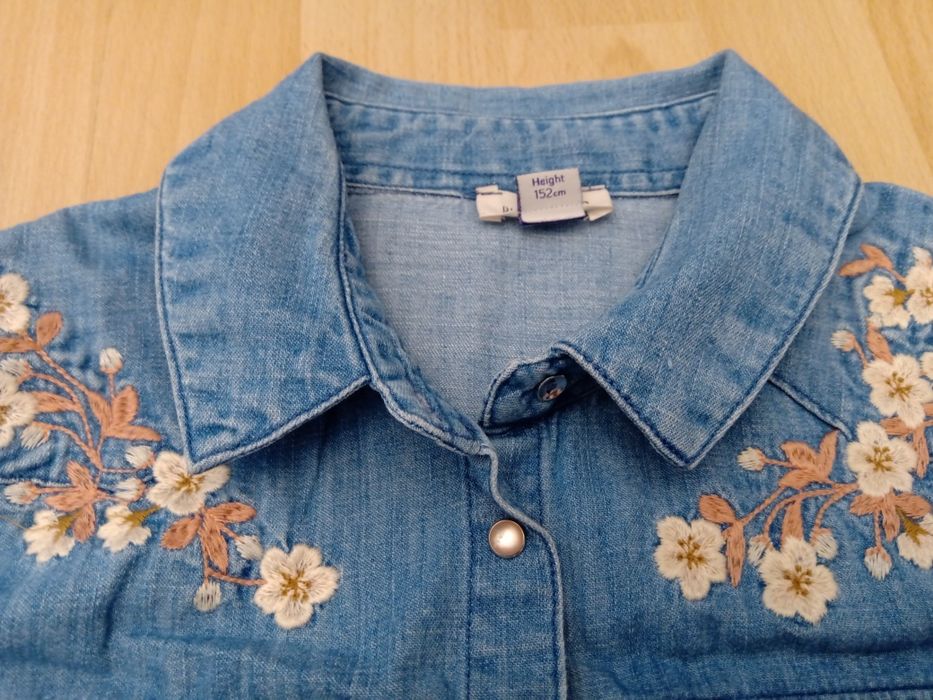 Koszula jeans River Island rozm.152