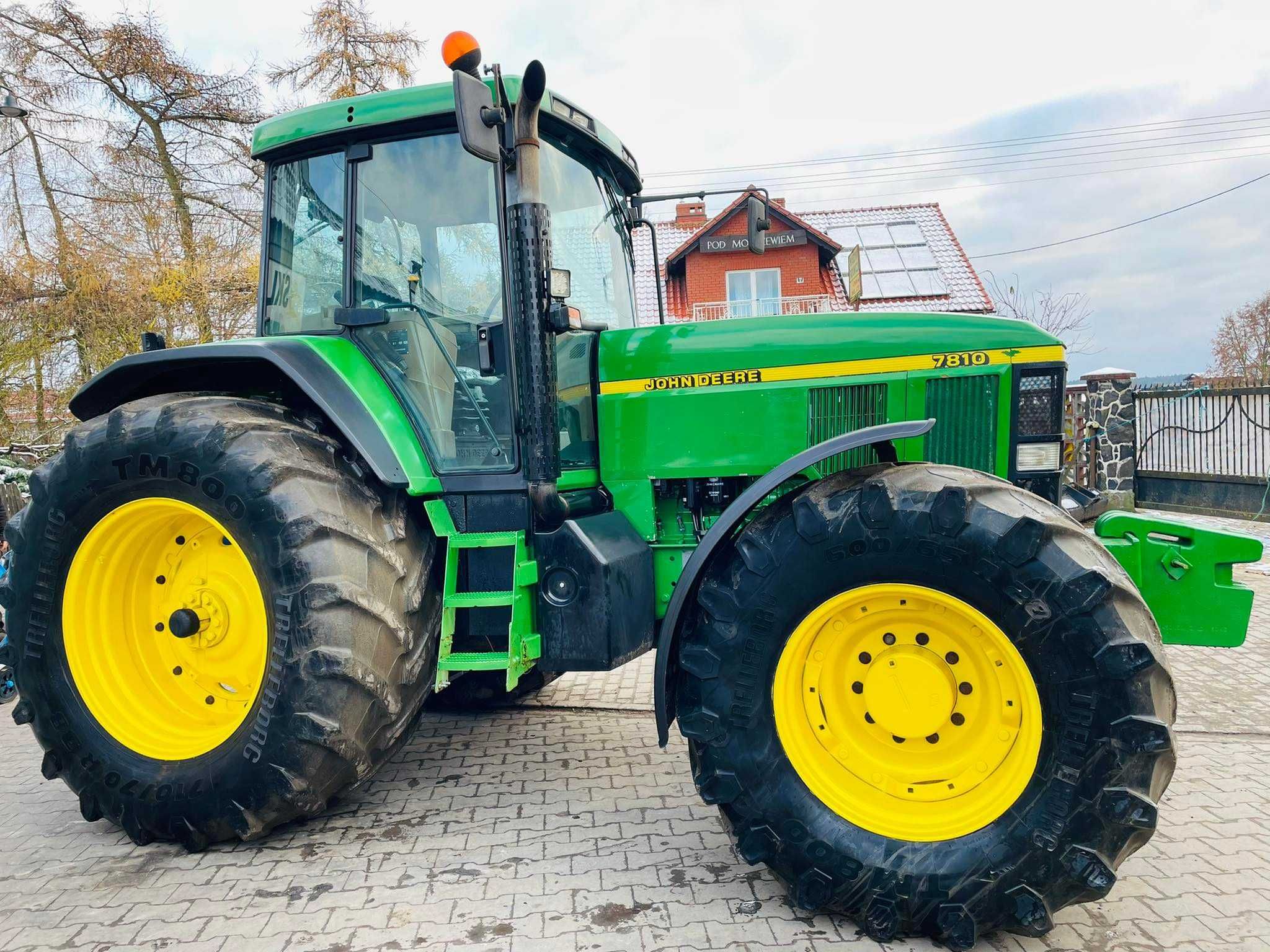 JOHN DEERE 7810! POWER QUAD! REWERS! Piękny! Zobacz! 7710,7800,7610