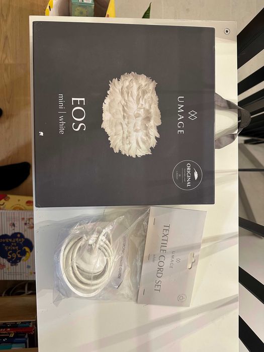 Lampa Westwing EOS Umage mini white gęsie pióra