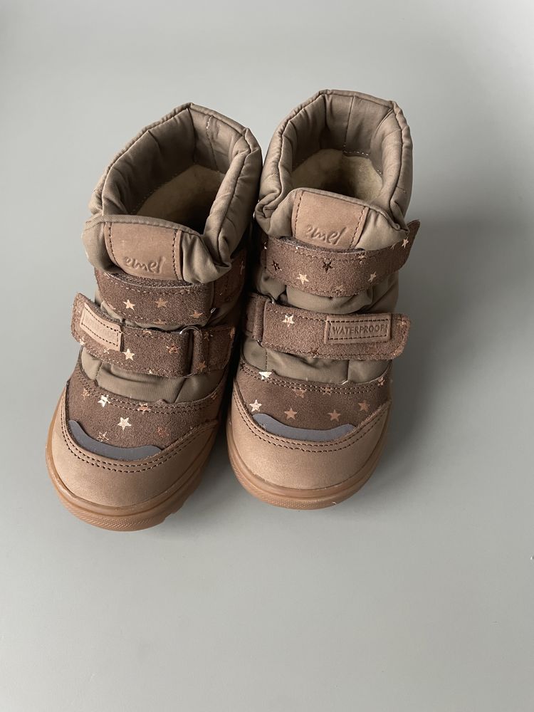 Buty Emel Everest sniegowce zimowe welna 23 nowe