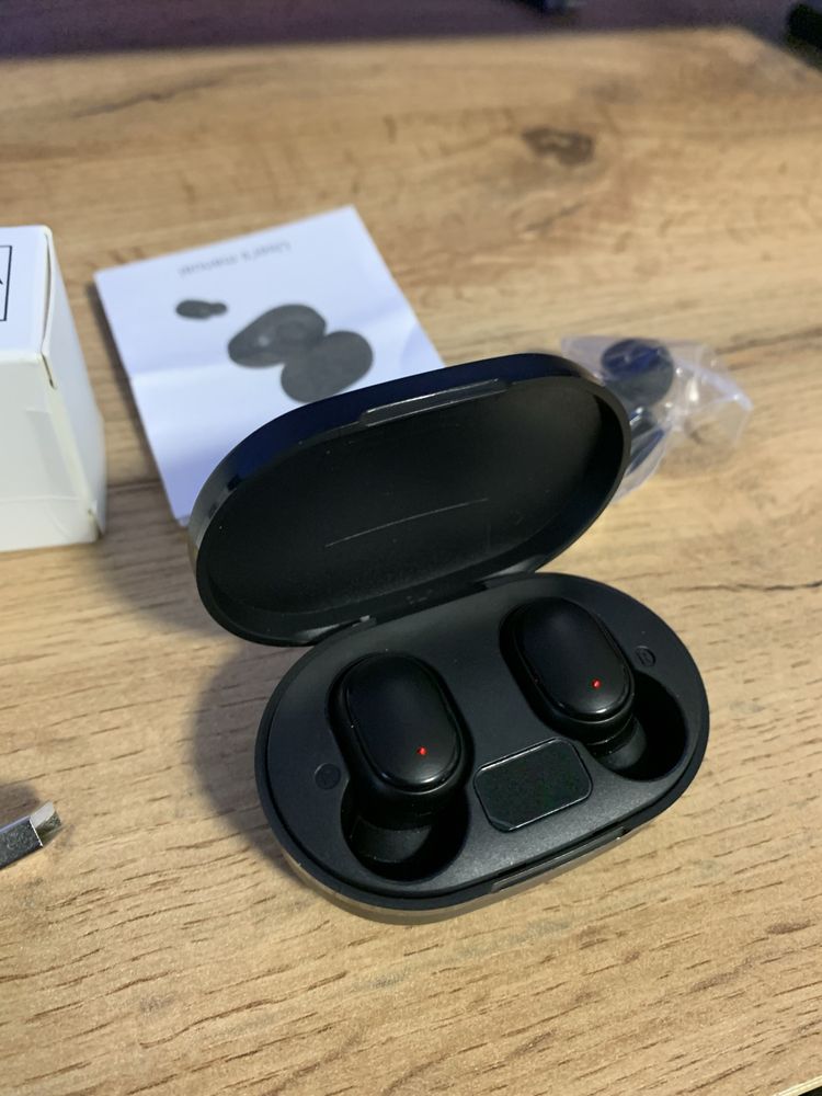 E6 TWS наушники с микрофоном, беспроводные Bluetooth