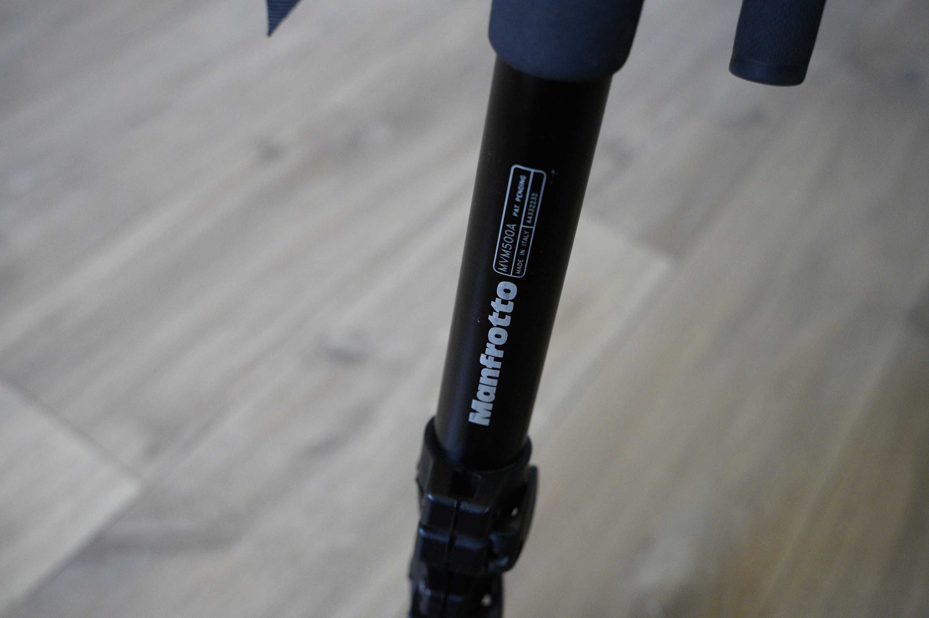 Monopod Manfrotto MVM500A z głowicą video