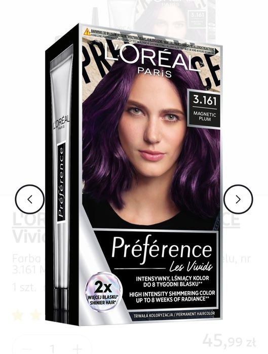 LOREAL PREFERANCE vivid colour 3.161