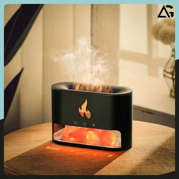 Nawilżacz Powietrza Kominek z Efektem Żywego Ognia LED NOWY