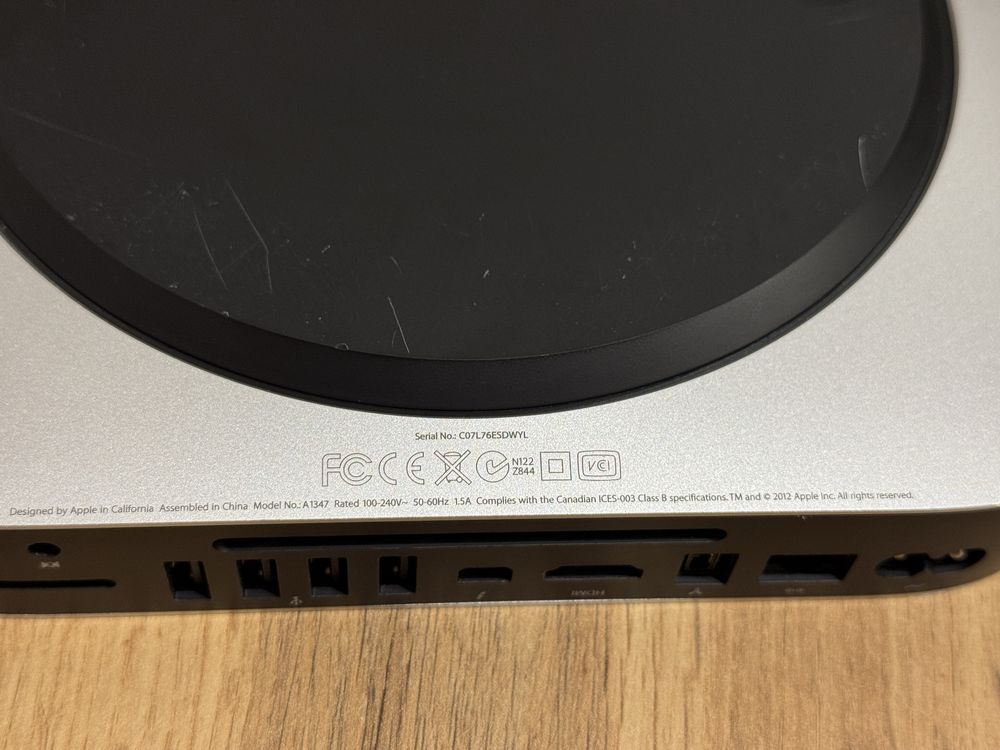 Apple Mac mini A1347 (Late 2012)