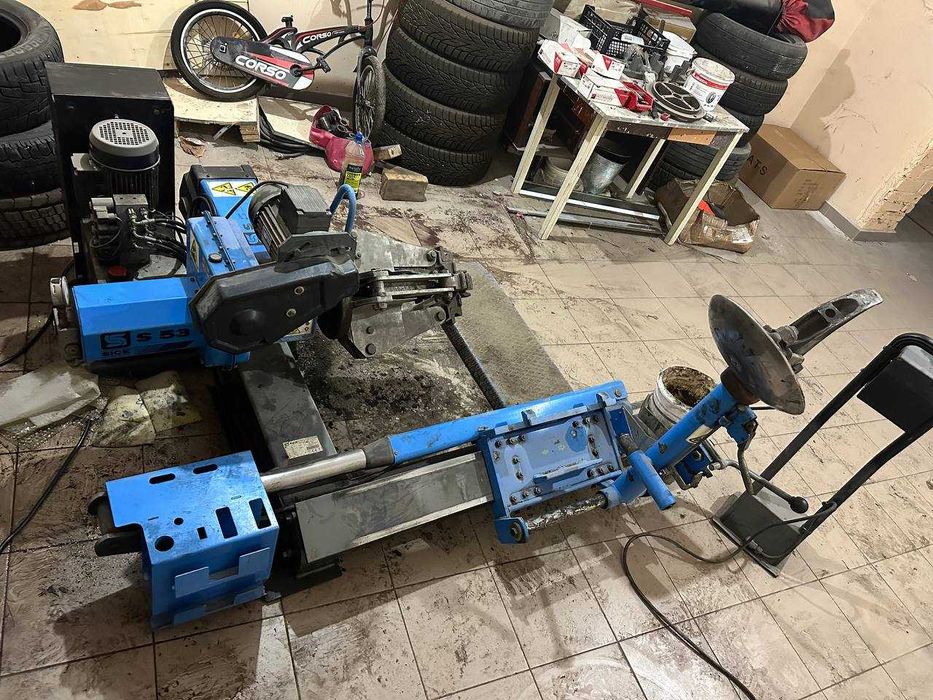 грузовой шиномонтажный станок sice s53 Италия