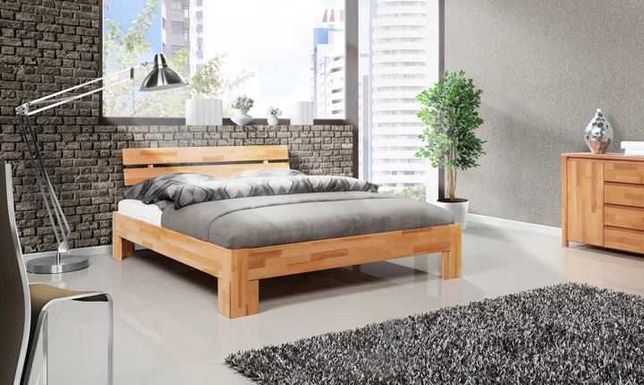Nowe łóżko bukowe firmy BEDS - OKAZJA! 180x200